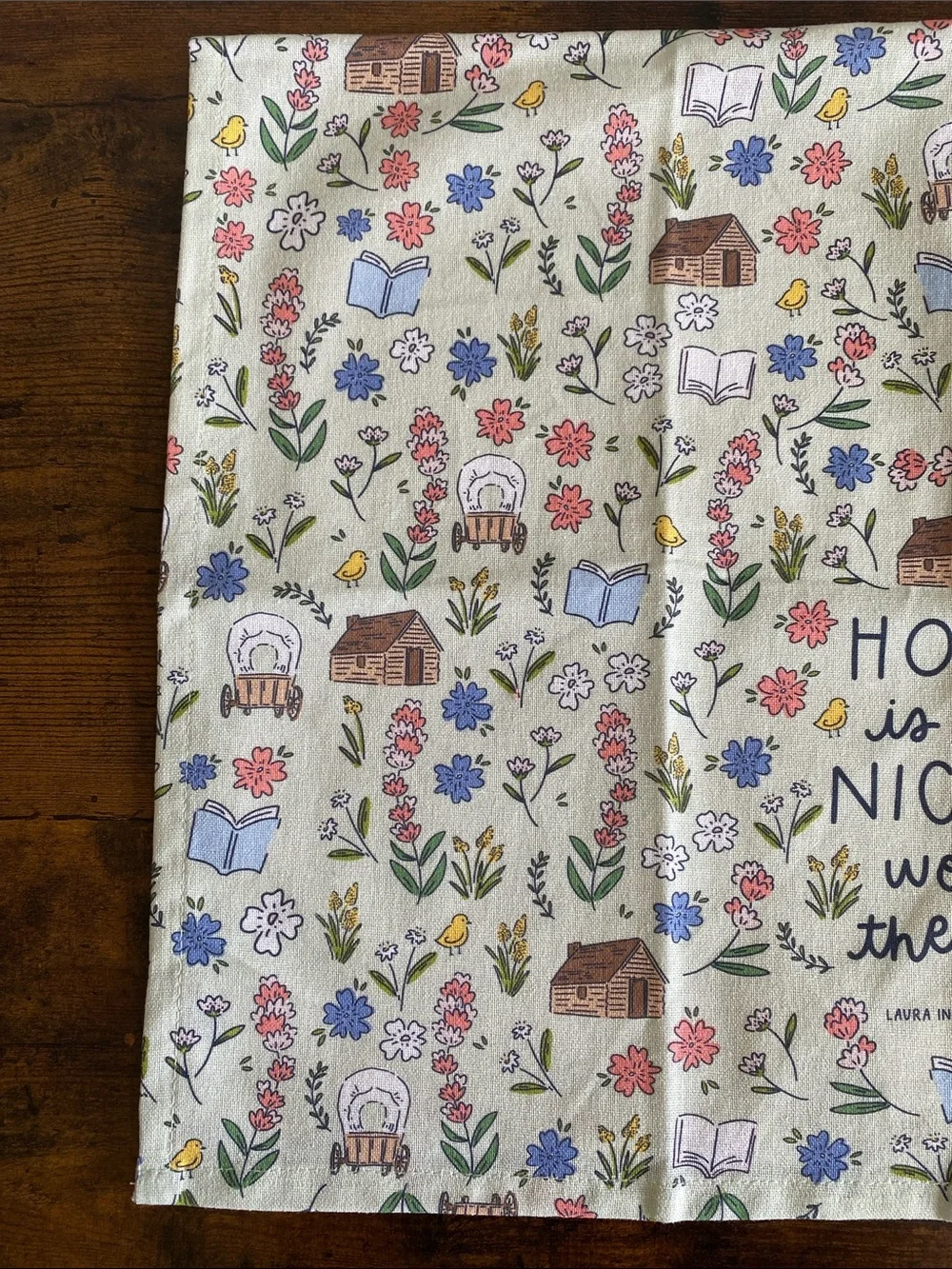 Little House on the Prairie Kitchen Tea Towel